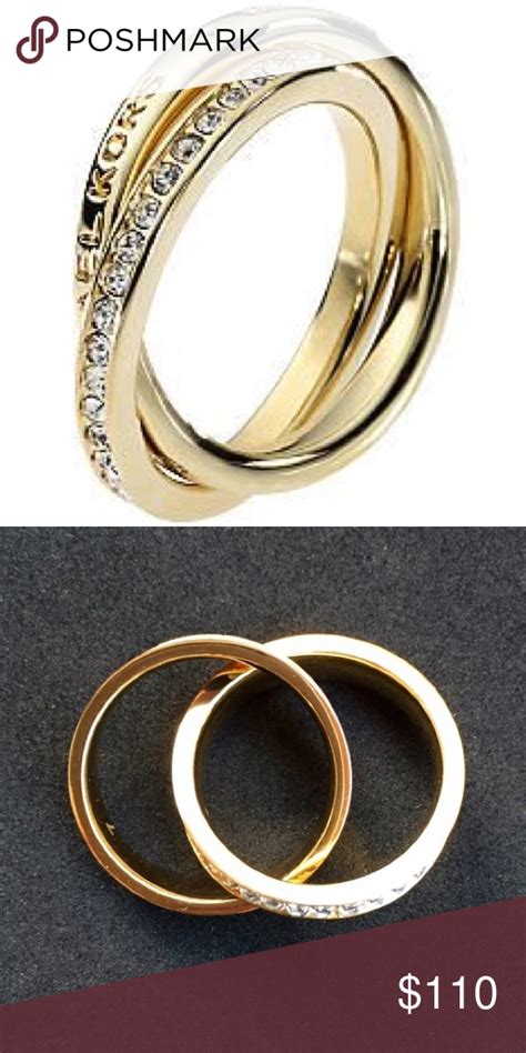 michael kors double ring|Michael Kors rings sale.